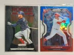 Evan White [Red, White and Blue Prizm] #89 Baseball Cards 2021 Panini Prizm Rookie Class Prices