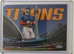 Bo Bichette [Orange] #CT-7 Baseball Cards 2023 Topps Chrome Titans Prices