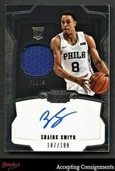 Zhaire Smith [Autograph Jersey] #171 Basketball Cards 2018 Panini Dominion Prices