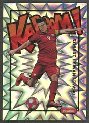 Robert Lewandowski #9 Soccer Cards 2017 Panini Select Kaboom Prices
