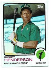 Rickey Henderson [Silver] #18 Baseball Cards 2014 Topps Archives Prices