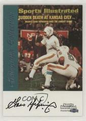 Garo Yepremian Football Cards 1999 Sports Illustrated Autograph Collection Prices