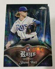 Shane Baz #PS-21 Baseball Cards 2022 Topps Chrome Logofractor Club Plaques Prices
