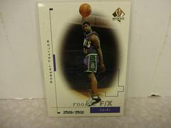 Robert Traylor #96 Basketball Cards 1998 SP Authentic Prices