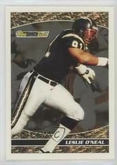 Leslie O'Neal Football Cards 1993 Topps Black Gold Prices