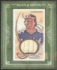 Gary Carter Baseball Cards 2023 Topps Allen & Ginter Mini Framed Relics Prices