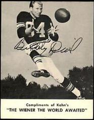 Buddy Dial Football Cards 1962 Kahn's Wieners Prices