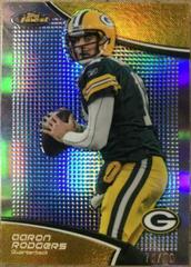 Aaron Rodgers [Blue Refractor] Football Cards 2011 Topps Finest Prices