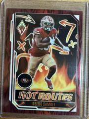 Deebo Samuel [Red] #HR-12 Football Cards 2022 Panini Phoenix Hot Routes Prices