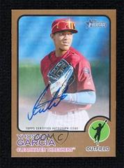 Yhoswar Garcia [Gold] #ROA-YG Baseball Cards 2022 Topps Heritage Minor League Real One Autographs Prices