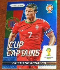 Cristiano Ronaldo [Blue Prizm] #5 Soccer Cards 2014 Panini Prizm World Cup Captains Prices
