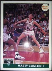 Marty Conlon #50 Basketball Cards 1991 Front Row Prices