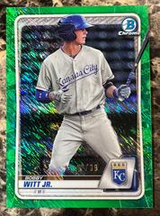 Bobby Witt Jr. [Green Shimmer] #BCP-160 Baseball Cards 2020 Bowman Chrome Prospects Prices