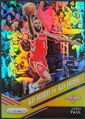 Chris Paul [Gold] #10 Basketball Cards 2018 Panini Prizm Go Hard or Go Home Prices