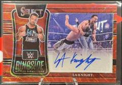 LA Knight [Red Wave Prizm] #RA-LAK Wrestling Cards 2022 Panini Select WWE Ringside Action Signatures Prices