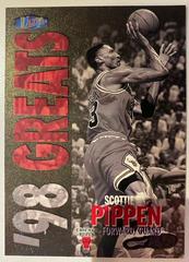 Scottie Pippen Basketball Cards 1997 Ultra Gold Medallion Prices