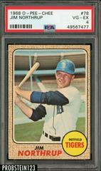 Jim Northrup #78 Baseball Cards 1968 O Pee Chee Prices