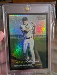 Miguel Cabrera [Chrome Black Refractor] #78 Baseball Cards 2006 Topps Heritage Chrome Prices