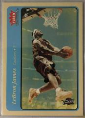 LeBron James [Blue] Basketball Cards 2004 Fleer Prices