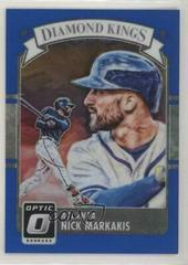 Nick Markakis [Blue] #2 Baseball Cards 2016 Panini Donruss Optic Prices