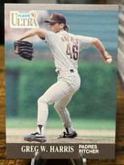 Gregory Harris #304 Baseball Cards 1991 Ultra Prices