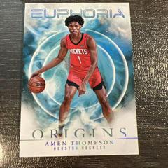 Amen Thompson #6 Basketball Cards 2023 Panini Origins Euphoria Prices