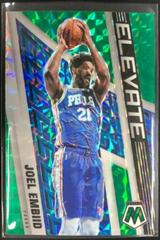 Joel Embiid [Green] Basketball Cards 2021 Panini Mosaic Elevate Prices