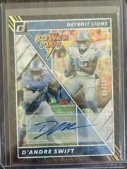 D'Andre Swift [Autograph] Football Cards 2022 Panini Donruss Power Plus Prices