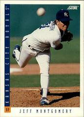 Jeff Montgomery #212 Baseball Cards 1993 Score Prices