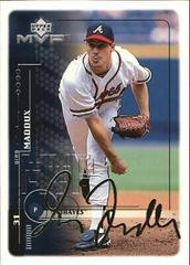 Greg Maddux [Silver Script] #17 Baseball Cards 1999 Upper Deck MVP Prices