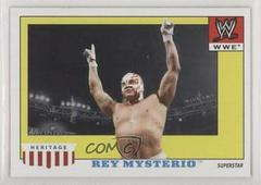 Rey Mysterio Wrestling Cards 2008 Topps Heritage IV WWE Prices