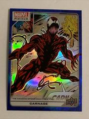 Carnage [Blue Rainbow] #152 Marvel 2023 Upper Deck Platinum Prices