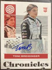 Toni Breidinger [Autograph] #12 Racing Cards 2022 Panini Chronicles Nascar Prices