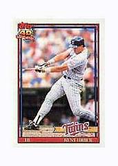 Kent Hrbek #710 Baseball Cards 1991 Topps Micro Prices