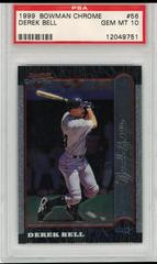 Derek Bell #56 Baseball Cards 1999 Bowman Chrome Prices