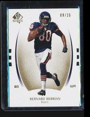 Bernard Berrian [Gold] #7 Football Cards 2007 SP Authentic Prices