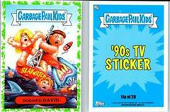 Doomed DAVID [Green] #11a Garbage Pail Kids We Hate the 90s Prices