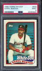 Daryl Boston #633 Baseball Cards 1989 Topps Tiffany Prices