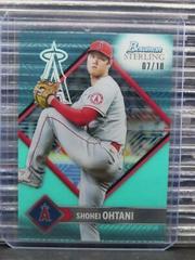 Shohei Ohtani [Aqua] Baseball Cards 2023 Bowman Sterling Tek Prices