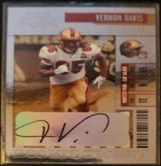Vernon Davis [Autograph] #148 Football Cards 2006 Playoff Contenders Prices