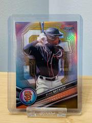 Ryan Reckley [Refractor] #TP-15 Baseball Cards 2022 Bowman's Best Top Prospects Prices