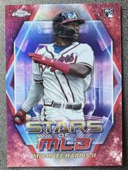 Michael Harris II [Red] #SMLBC-35 Baseball Cards 2023 Topps Stars of MLB Chrome Prices
