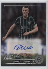 David Turnbull #CA-DT Soccer Cards 2022 Stadium Club Chrome UEFA Competitions Autographs Prices