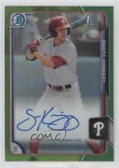 Scott Kingery [Green Refractor] #BCASK Baseball Cards 2015 Bowman Chrome Draft Pick Autograph Prices