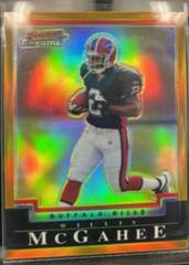 Willis McGahee [Gold Refractor] #118 Football Cards 2006 Bowman Chrome Prices