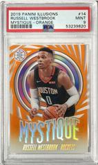 Russell Westbrook [Orange] Basketball Cards 2019 Panini Illusions Mystique Prices
