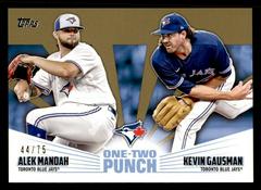 Kevin Gausman, Alek Manoah [Gold] #12P-9 Baseball Cards 2023 Topps One Two Punch Prices