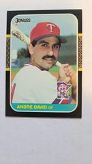 Andre David Baseball Cards 1987 Donruss Prices