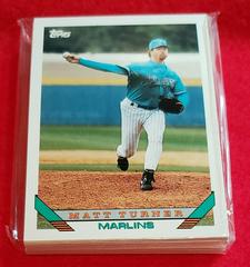 Matt Turner #56T Baseball Cards 1993 Topps Traded Prices