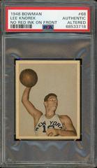 Lee Knorek [No Red Ink on Front] Basketball Cards 1948 Bowman Prices